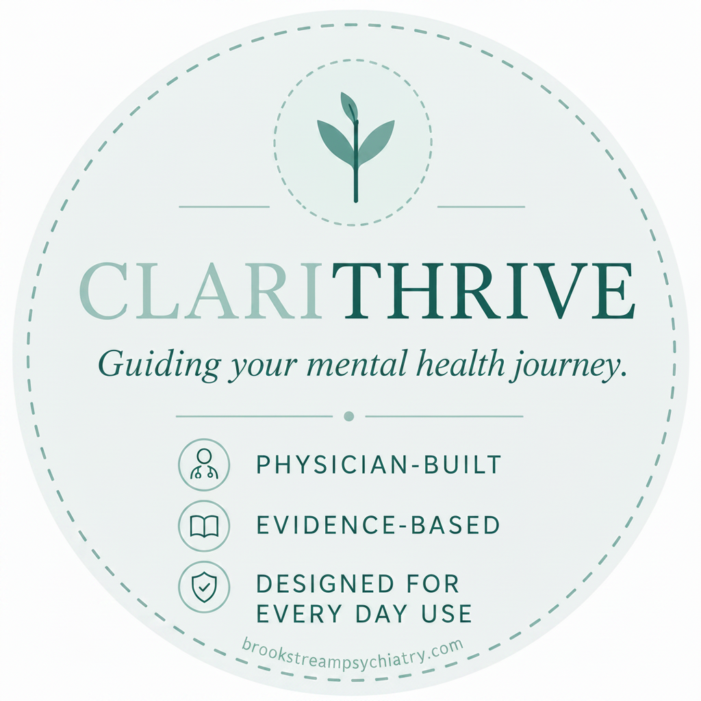 ClariThrive Trust Badge - brookstreampsychiatry.com