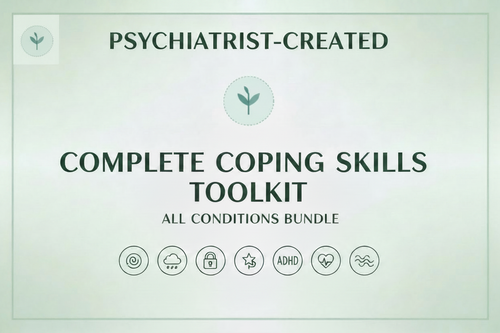 Complete Coping Skills Toolkit - Restructured Layout