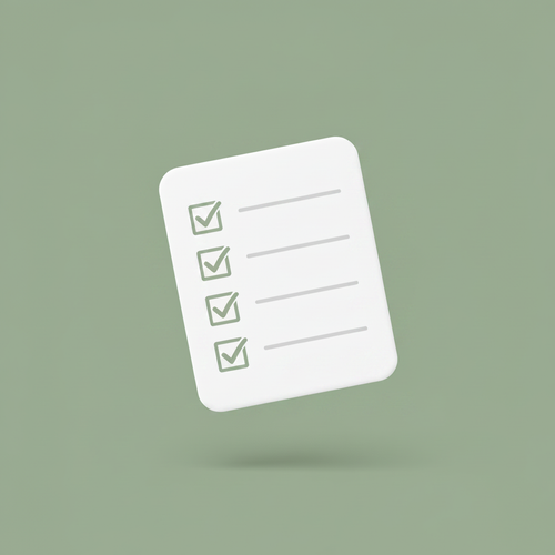 First Appointment Checklist & Tool