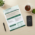 GAD PMR Card – Desk & Phone Timer Mockup